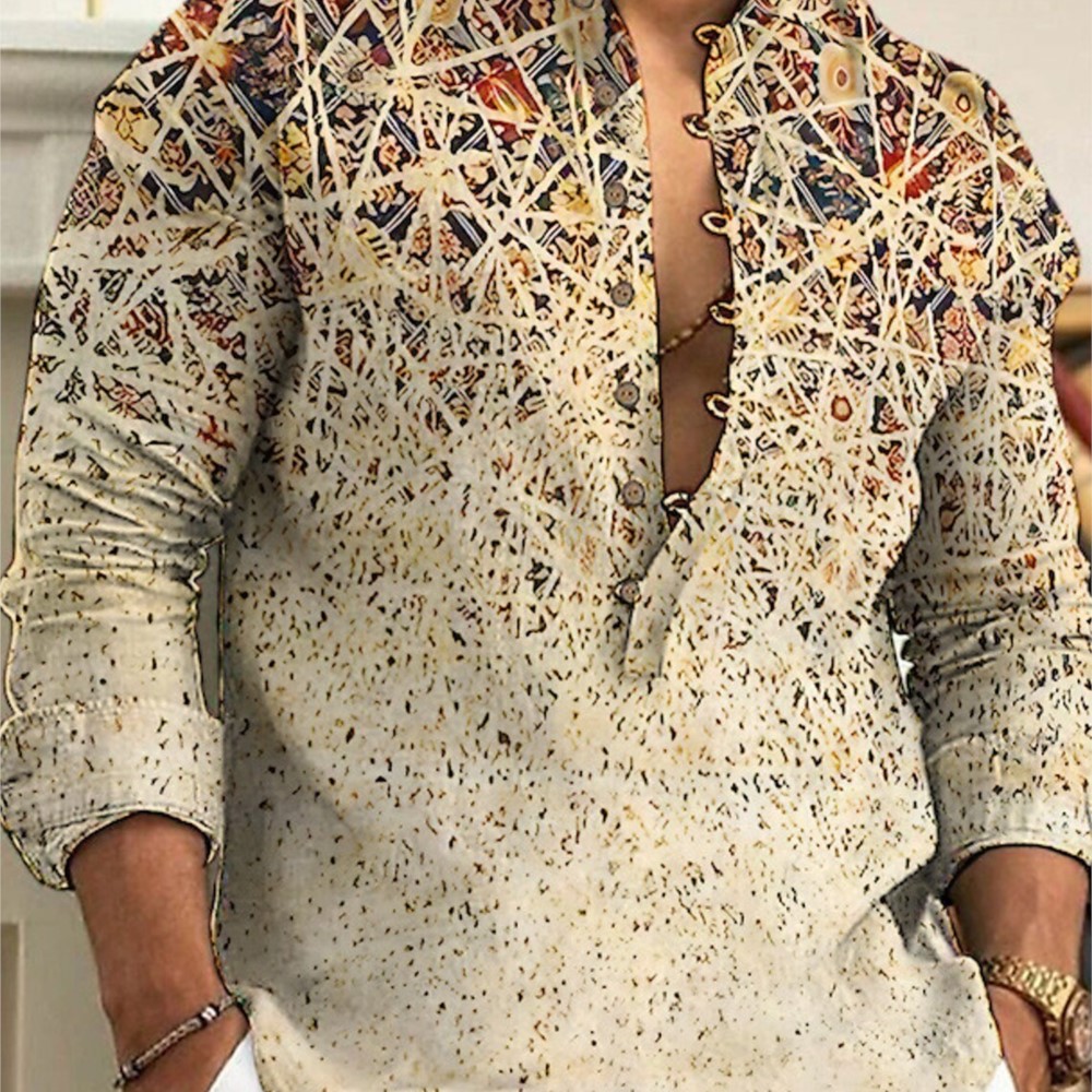 Street Fashion Graffiti - Men's Spring Muslim Men Clothing Product