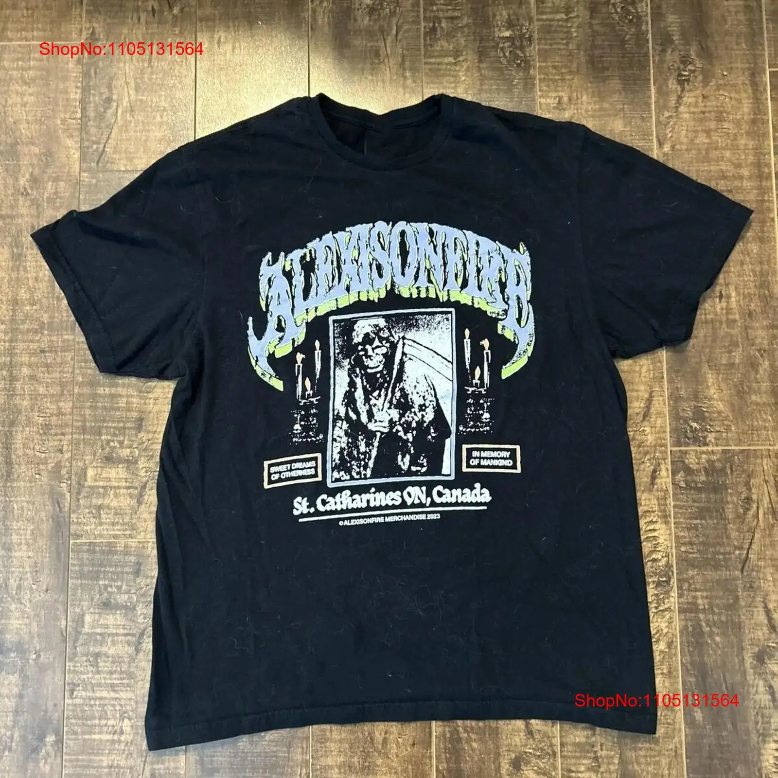 Street Fashion Magazine - 2023 Concert Alexisonfire Band T Shirt