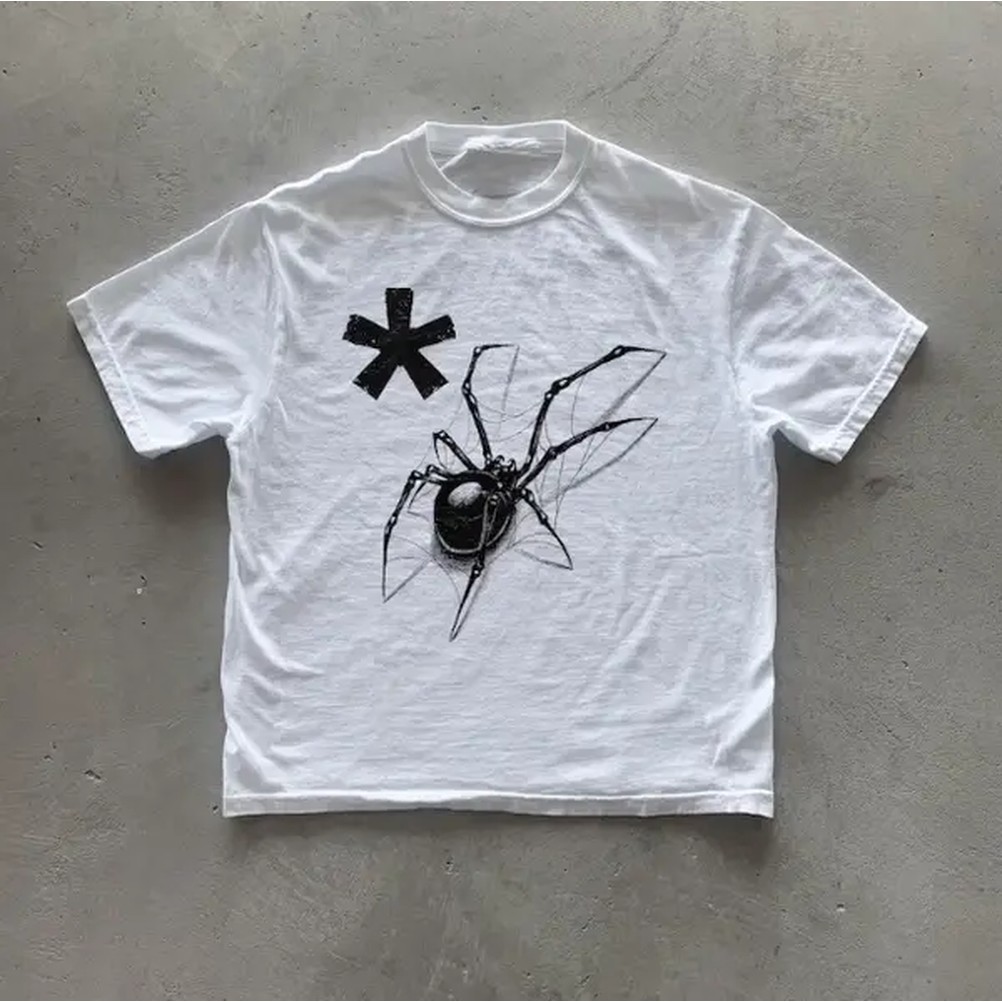 Street Fashion Magazine - Y2k Spider T-Shirt, Vintage Graphic Tees