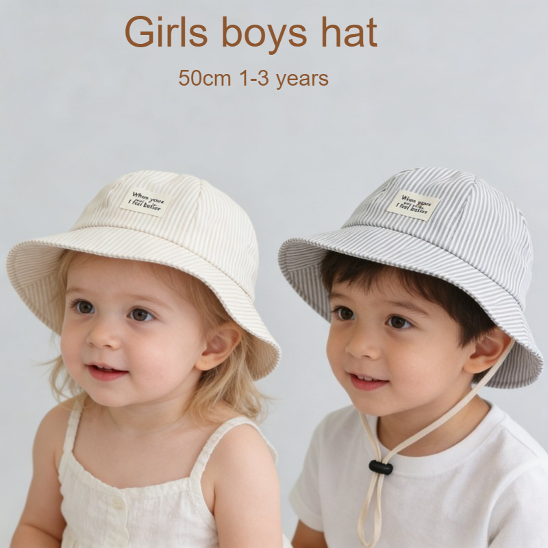 Street Fashion Hats - Baby Kids Cute Sun Hat 50cm