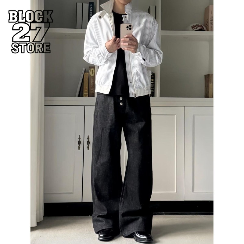 Street Fashion Graffiti - Mens Jeans Harajuku Summer Letter Print