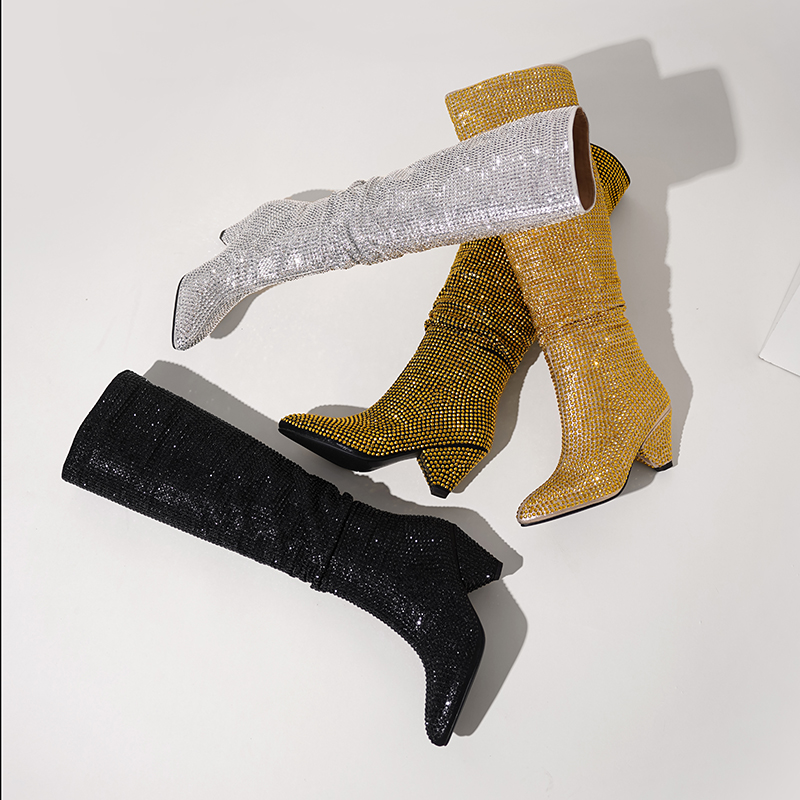 Fashion Spike Heels Crystal Lo - огляд і ціна Street Fashion Dress