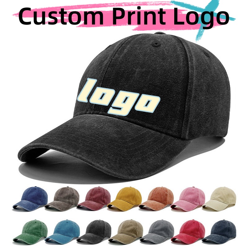 Customized Printed Logo Vintag - огляд і ціна Street Fashion Hats