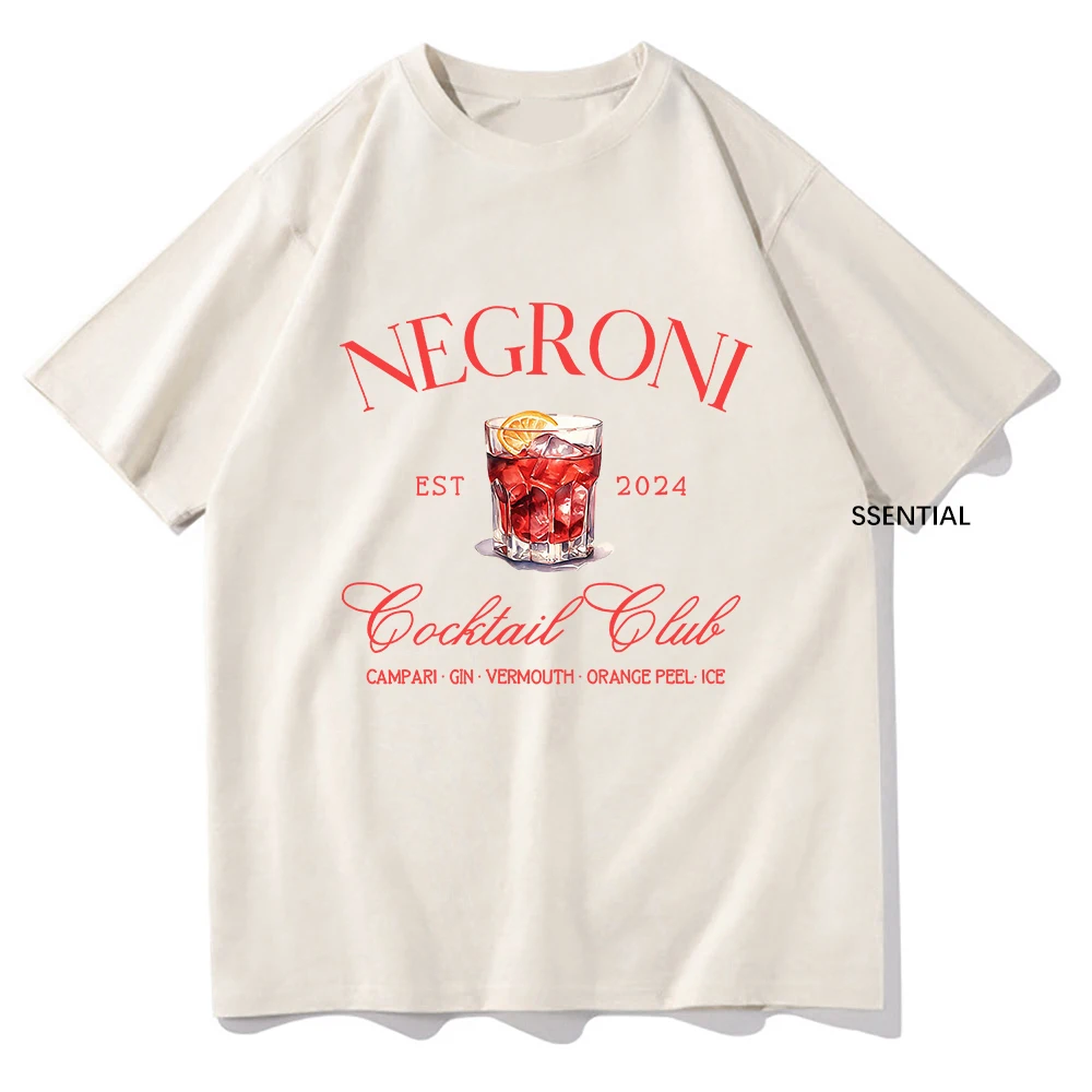Negroni Social Club T Shirts F - огляд і ціна Street Fashion Harajuku