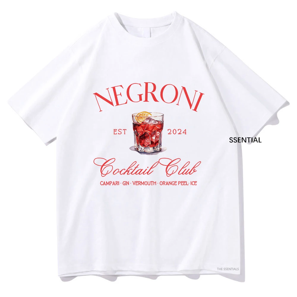 Negroni Social Club T Shirts F - огляд і ціна Street Fashion Harajuku