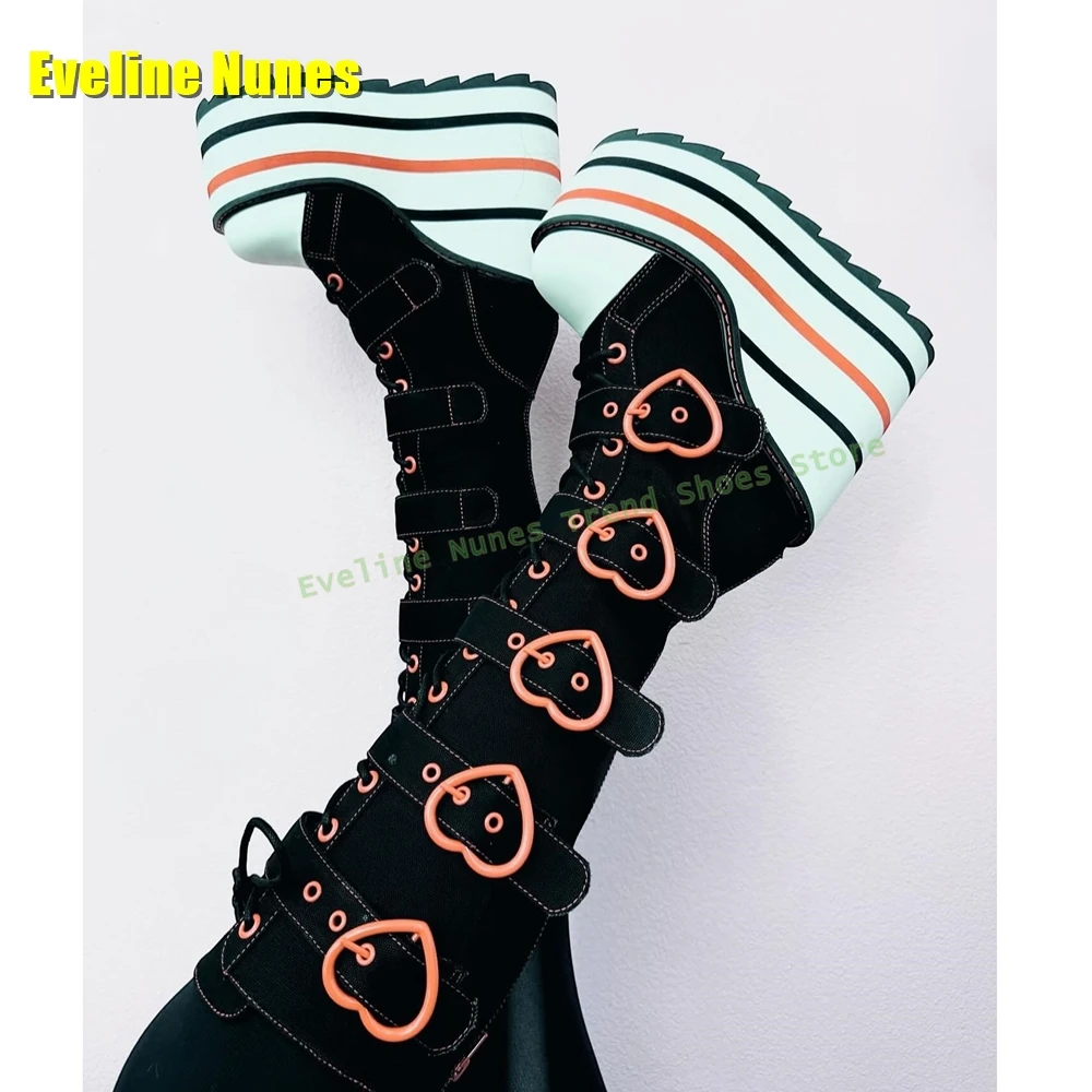 Heart Shaped Buckle Platform B - огляд і ціна Street Fashion Trends 2025