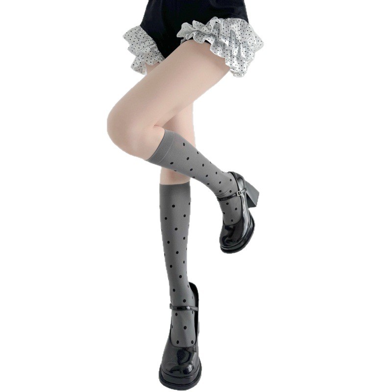 Spring Autumn Ultra Thin Polka - огляд і ціна Japanese Street Fashion Female