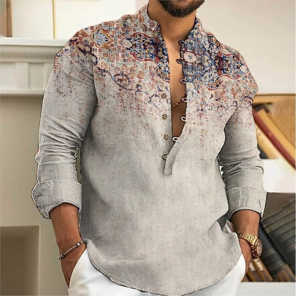 Men's Spring Muslim Men Clothi - огляд і ціна Street Fashion Graffiti