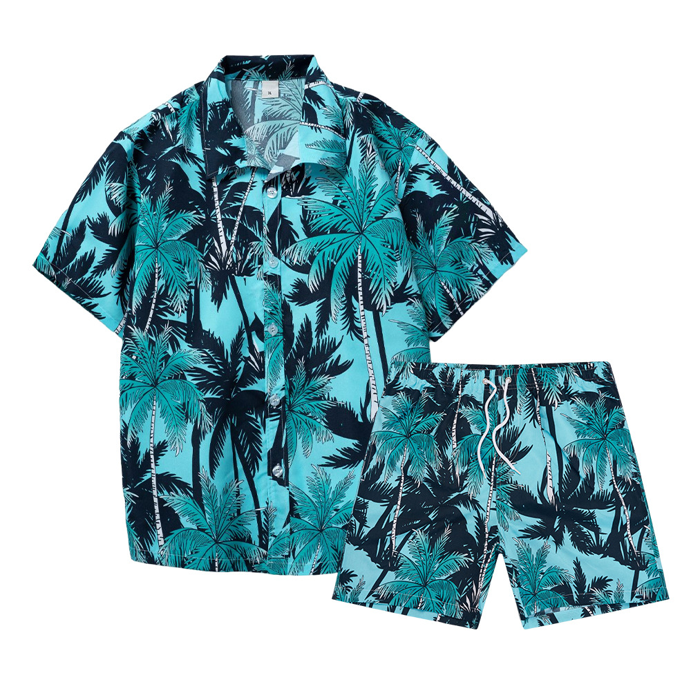 Hawaiian Coconut Tree 3D Print - огляд і ціна Fashion Streetwear