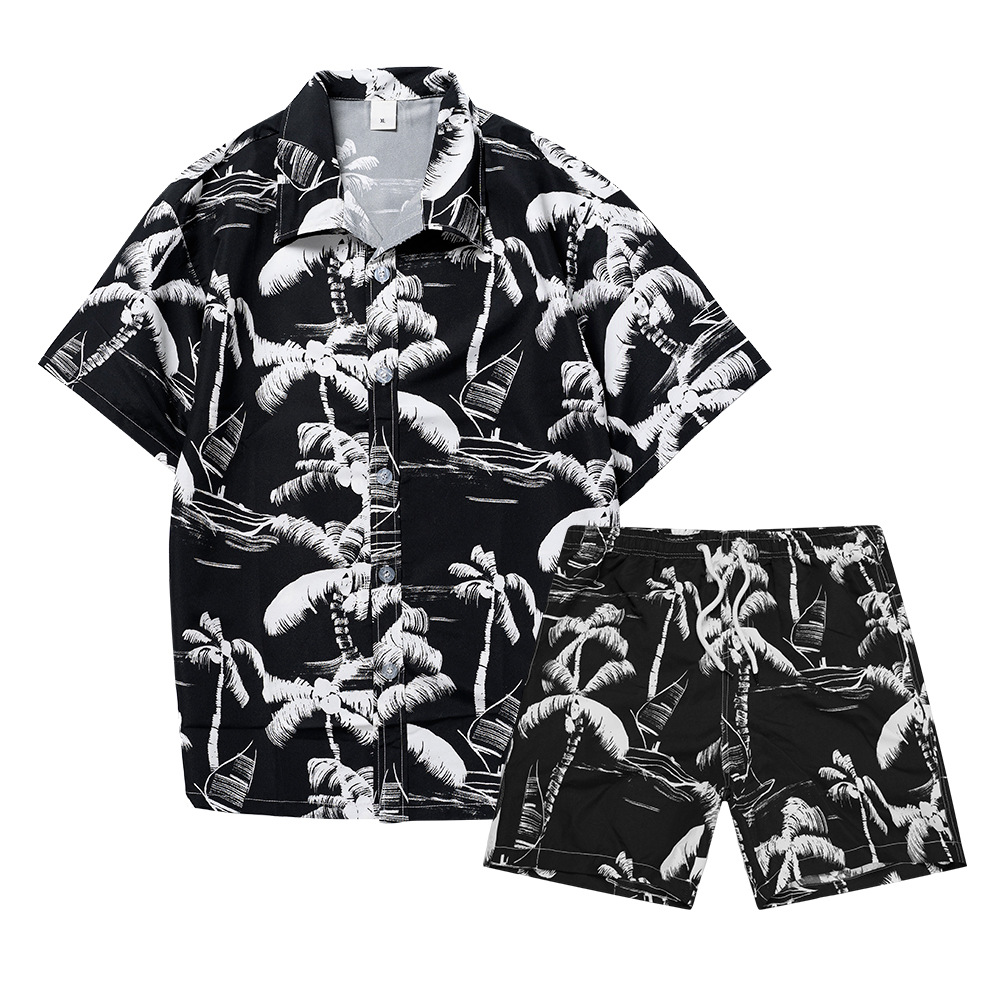 Hawaiian Coconut Tree 3D Print - огляд і ціна Fashion Streetwear