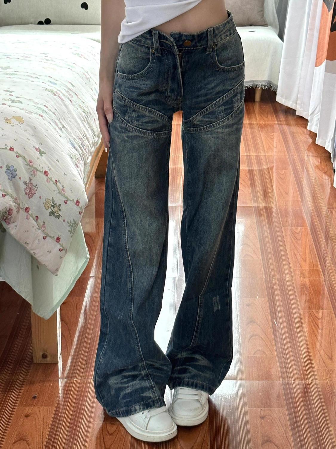 Girls Jeans Japanese Vintage C - огляд і ціна Japanese Street Fashion Female