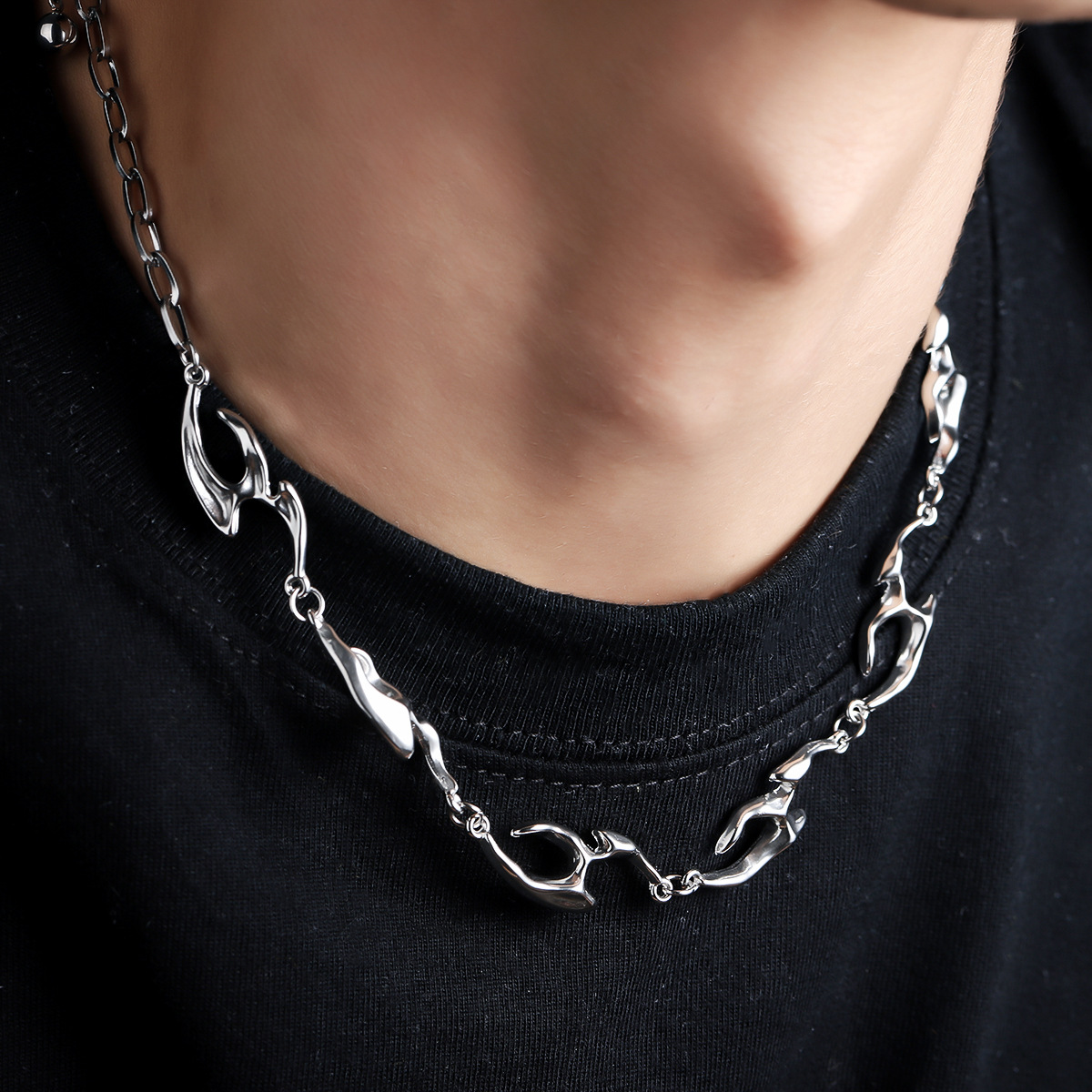Irregular Shaped Metal Necklac - огляд і ціна Street Fashion Trends 2025