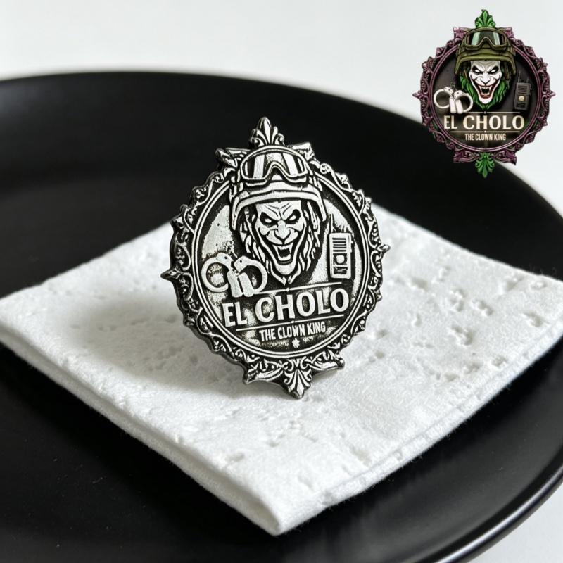 Custom Clown Logo Brooch Perso - огляд і ціна Street Fashion Hats