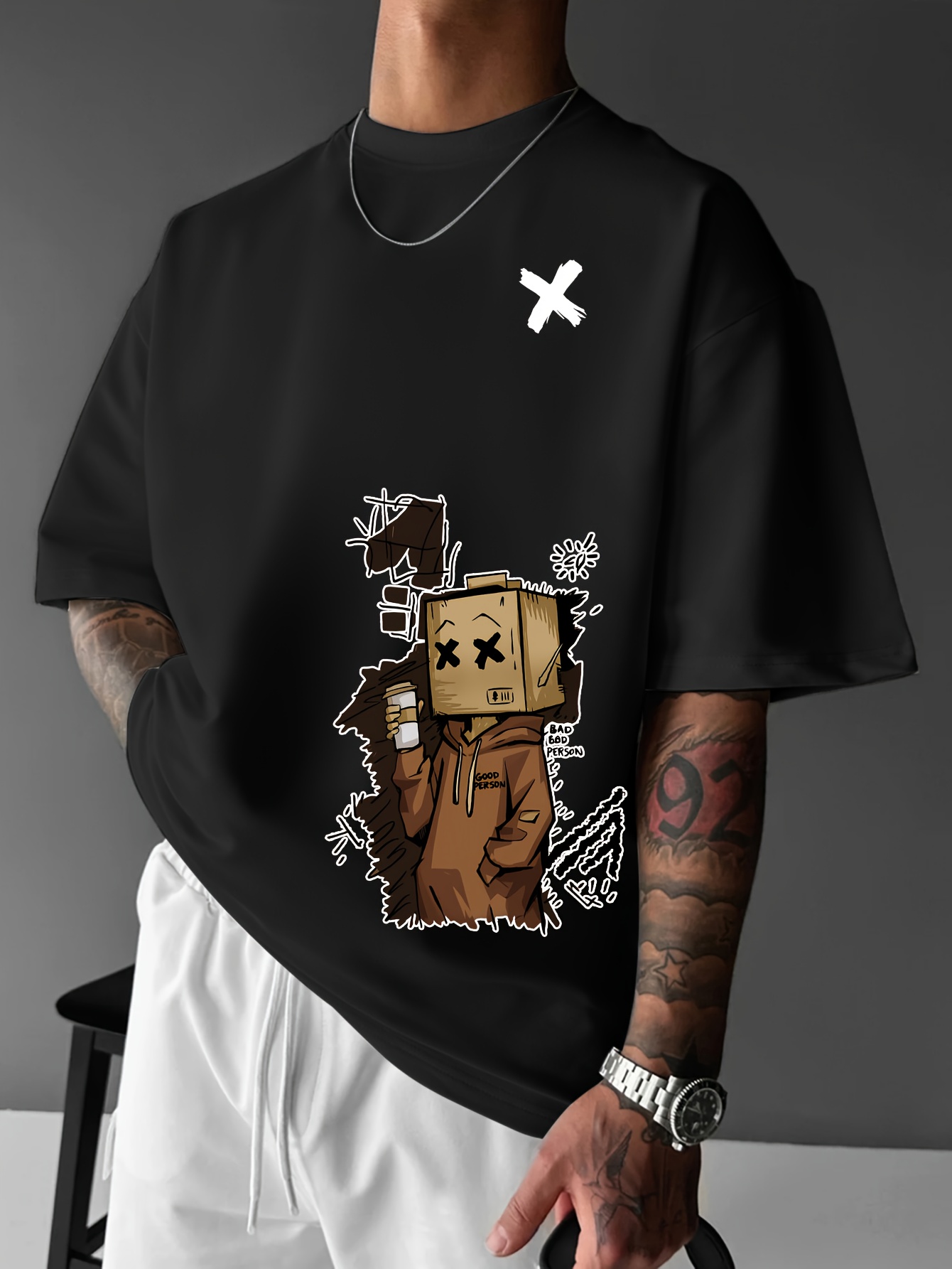 European and American Summer M - огляд і ціна Street Fashion Graffiti