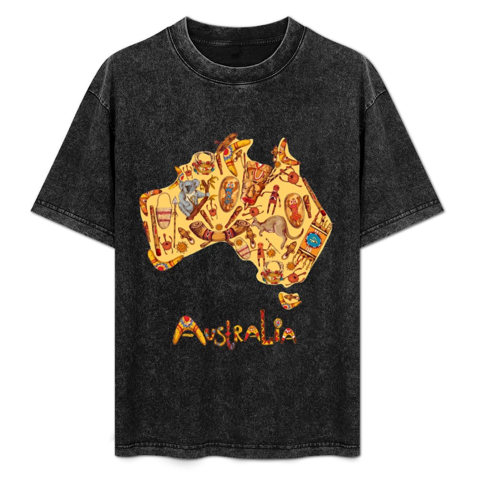 Aboriginal Flag Aboriginal Map - огляд і ціна Street Fashion Australia