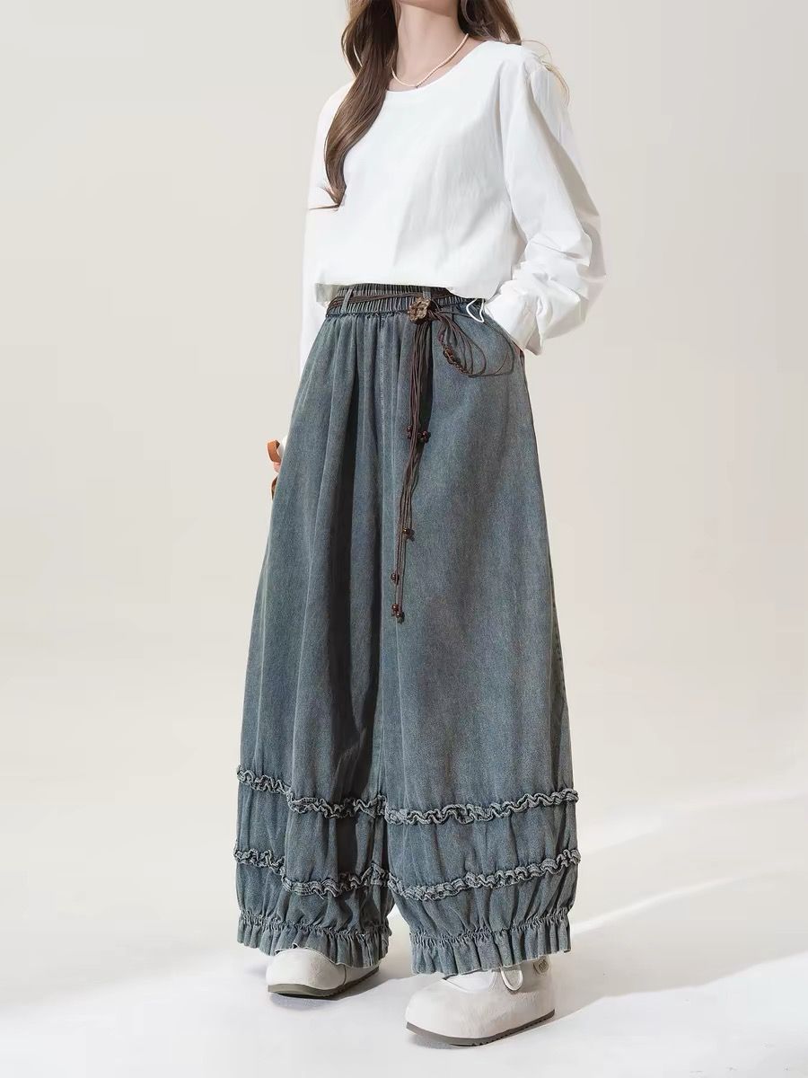 Japanese Retro Solid Color Loo - огляд і ціна Japanese Street Fashion Female