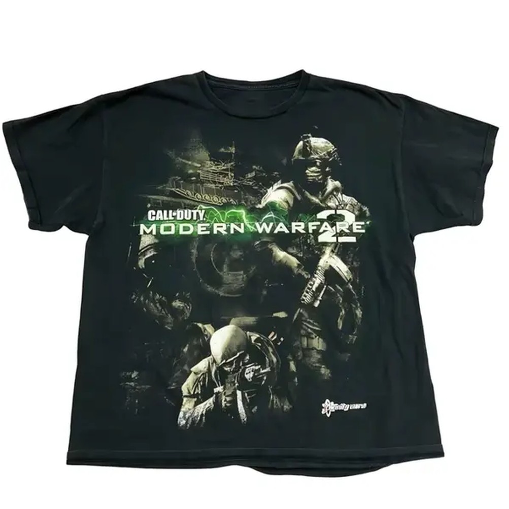 Modern Warfare 2 T-Shirt, COD  - огляд і ціна Street Fashion Magazine
