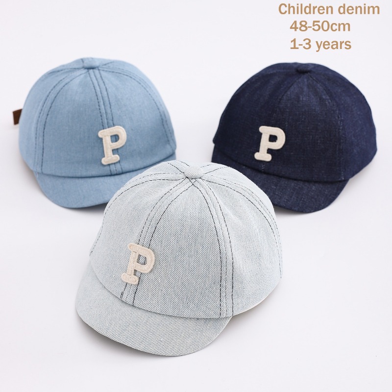 Kids Denim Baseball Cap 48-50c - огляд і ціна Street Fashion Hats