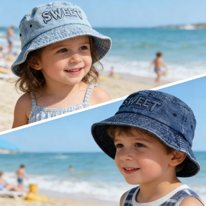 Japanese Retro Kids Bucket Hat - огляд і ціна Street Fashion Hats