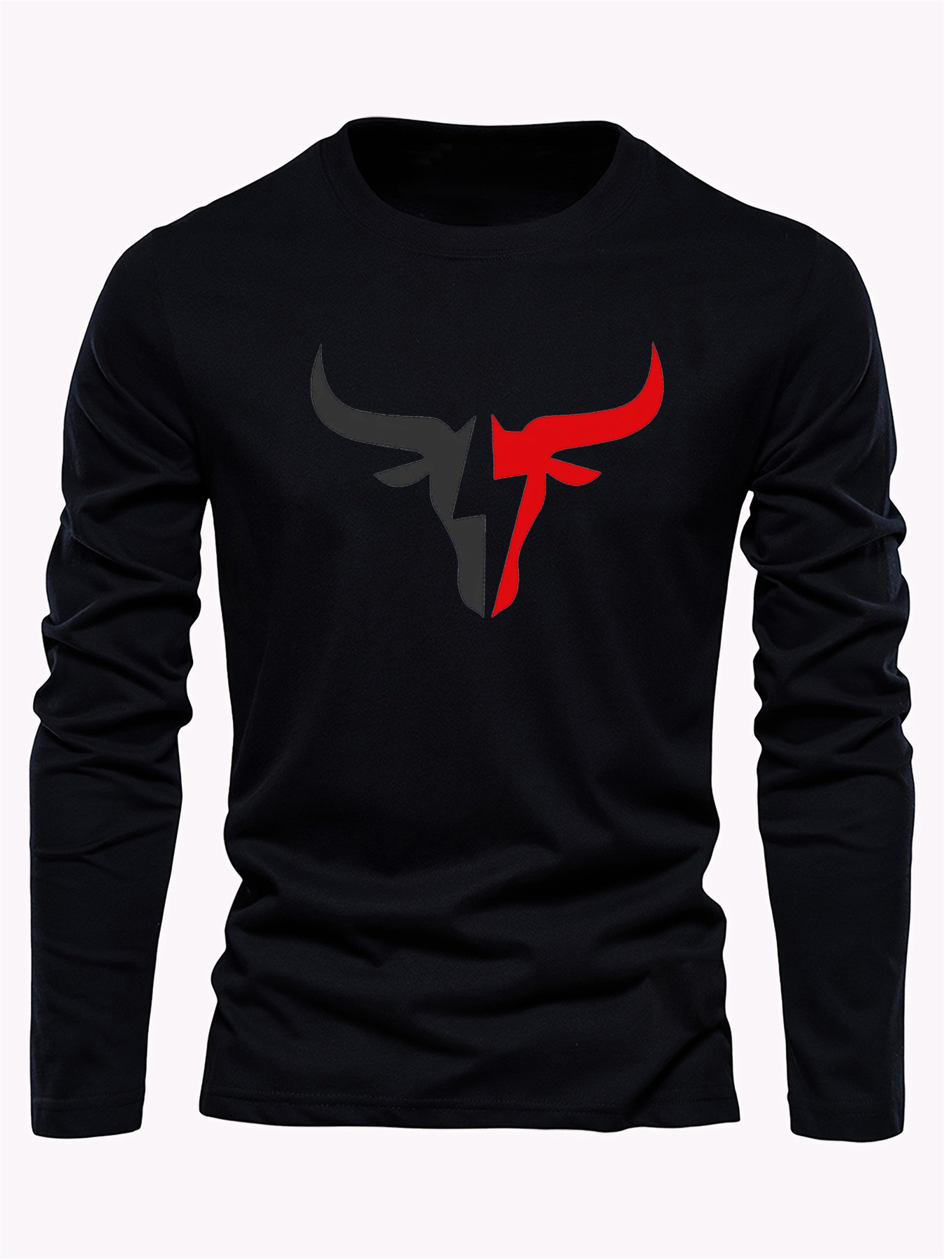 Simple Solid Color Men's Long  - огляд і ціна Fashion Streetwear