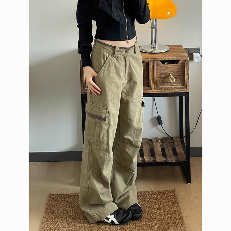 New Baggy Khaki Cargo Pants Wo - огляд і ціна Japanese Street Fashion Female