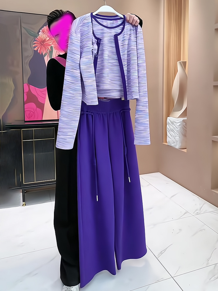 Fashionable Wide Leg Pants Set - огляд і ціна Street Fashion Online