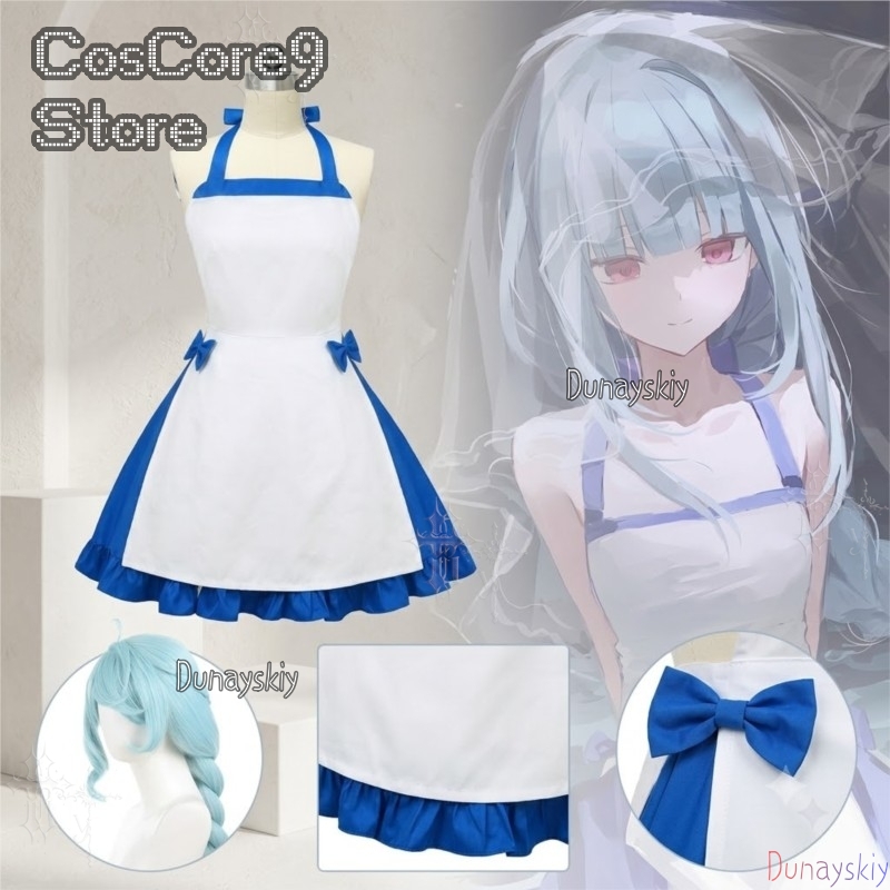 Blue Character Dress Zeno Summ - огляд і ціна Japanese Street Fashion Female