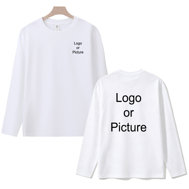 Customized Cotton Long Sleeve  - огляд і ціна Fashion Streetwear