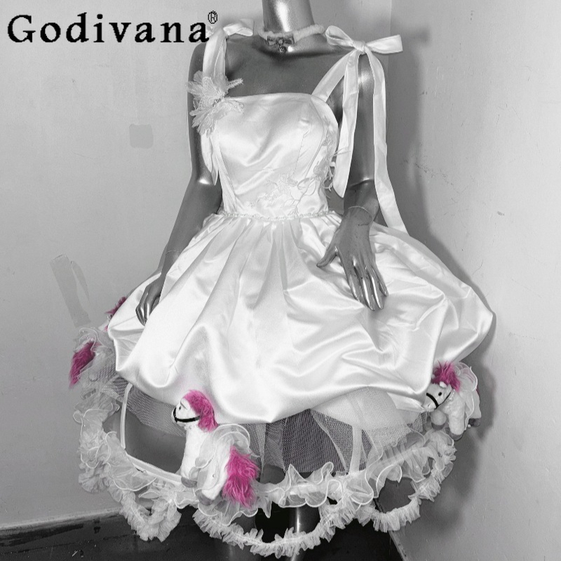 Japanese Original Fluffy Dress - огляд і ціна Japanese Street Fashion Female