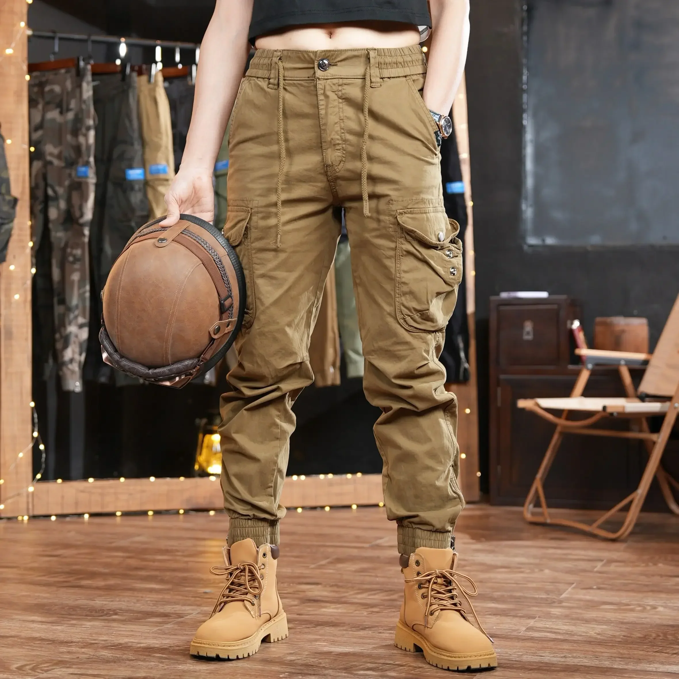Multi Pocket Outdoor Trousers  - огляд і ціна Street Fashion Harajuku