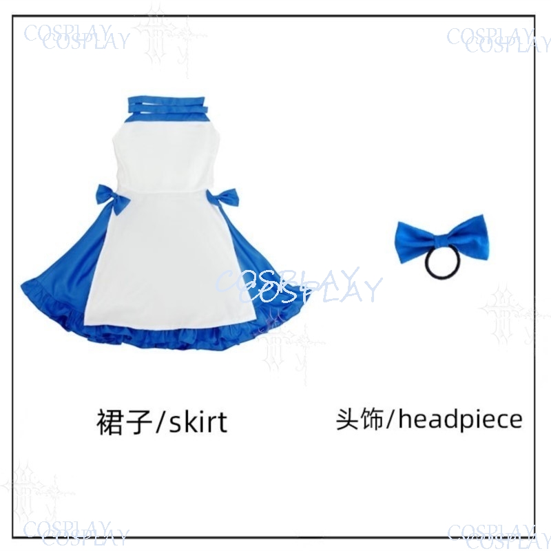 Blue Halloween Full Cosplay Ou - огляд і ціна Japanese Street Fashion Female